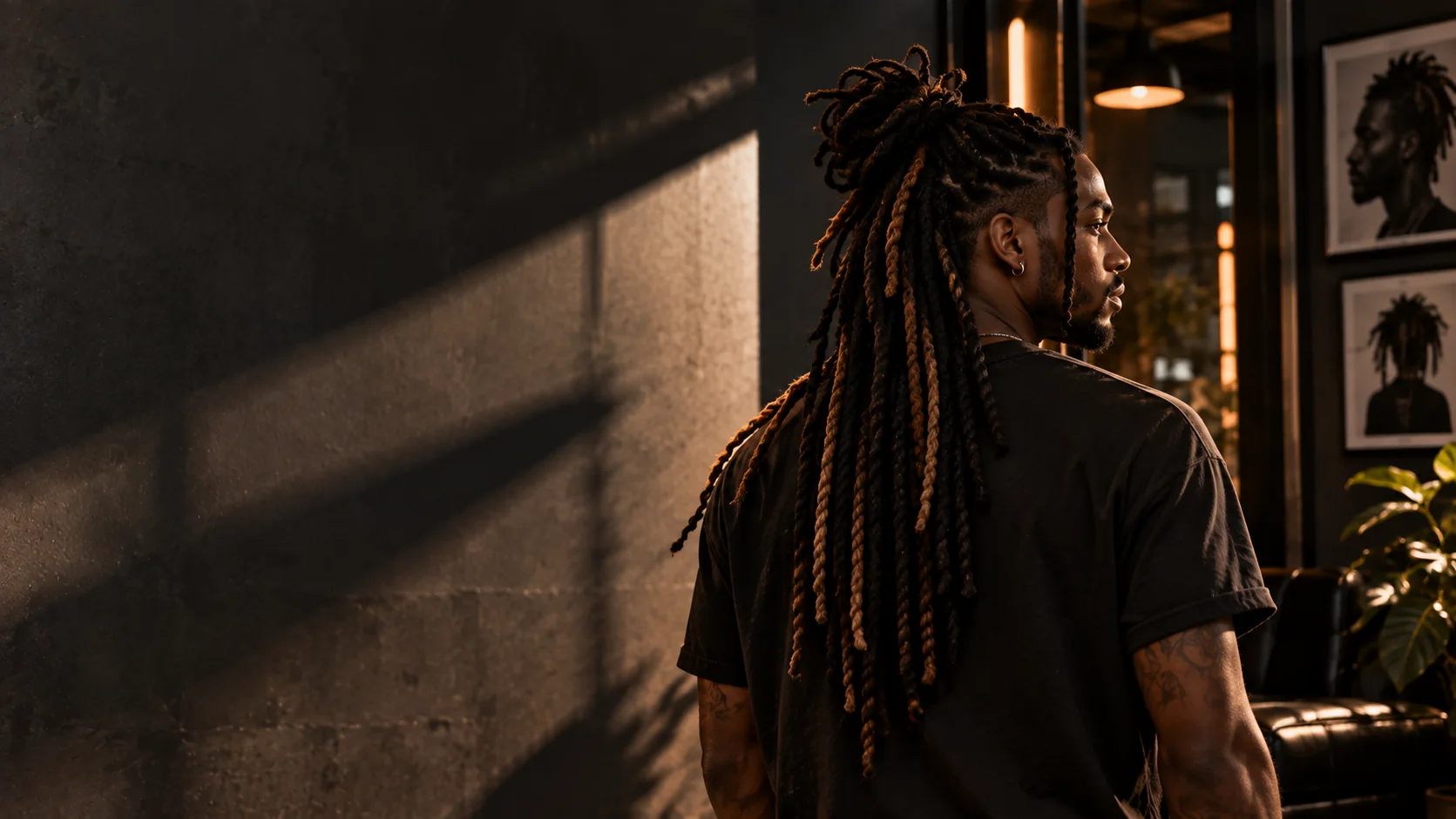 Homme avec locks dans un univers street NCN Locks